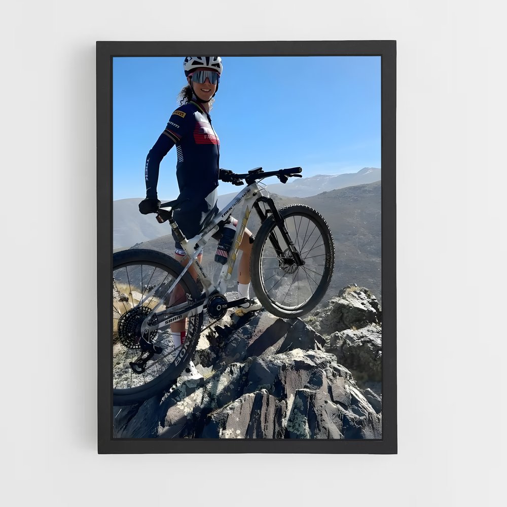 Poster Jolanda neff – affiche Cyclisme (vue 2)